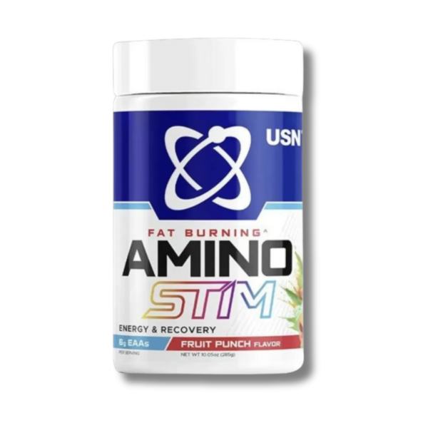 AMINO STIM Energy & Recovery - 285 grs / 30 servicios, fruit punch