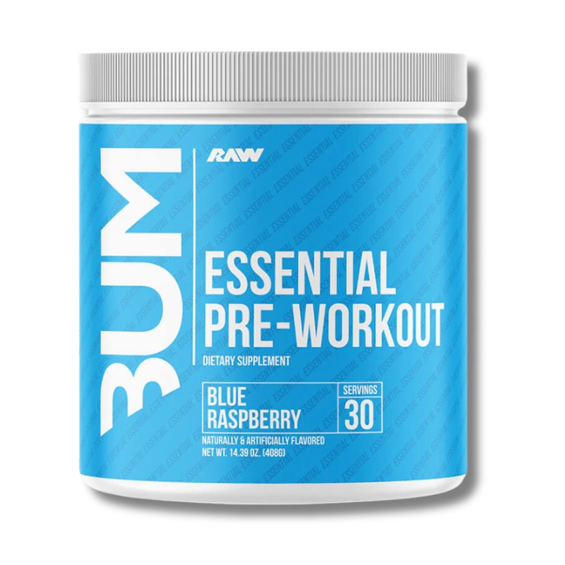 BUM-blue-raspberry-1.jpg BUM Essential Pre-Workout – 408 grs / 30 servicios, blue raspberry - Imagen 1