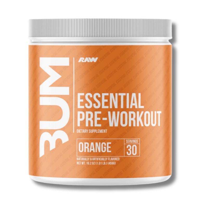 BUM-orange.jpg BUM Essential Pre-Workout – 408 grs / 30 servicios, orange - Imagen 1