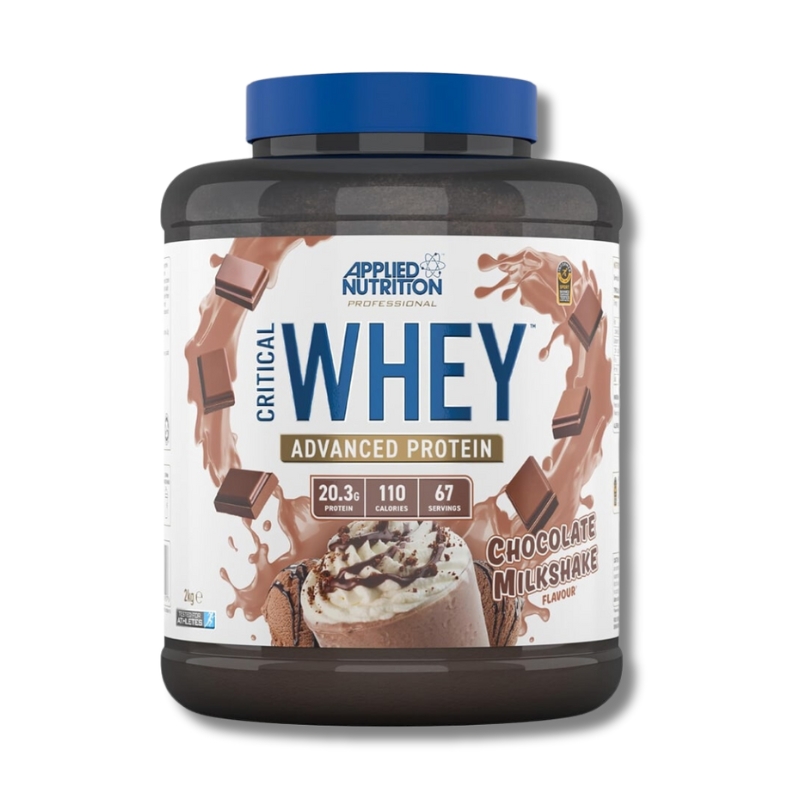 CRITICAL-WHEY-choco-milkshake.jpg Critical WHEY Advanced Protein - 2 kgs / 67 servicios, chocolate milkshake - Imagen 1