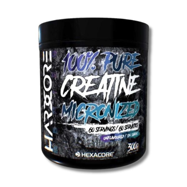 100% Pure CREATINA Micronized - 300 grs / 60 servicios, unflavored