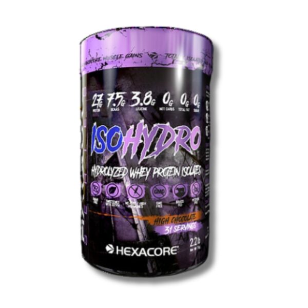 ISO HYDRO Hydrolyzed Whey Protein - 2.2 lbs / 31 servicios, high chocolate