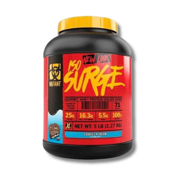 ISO Surge - 5 lbs / 71 servicios, cookies N cream