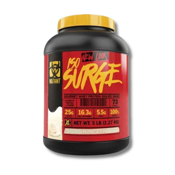 ISO Surge - 5 lbs / 73 servicios, vainilla ice cream