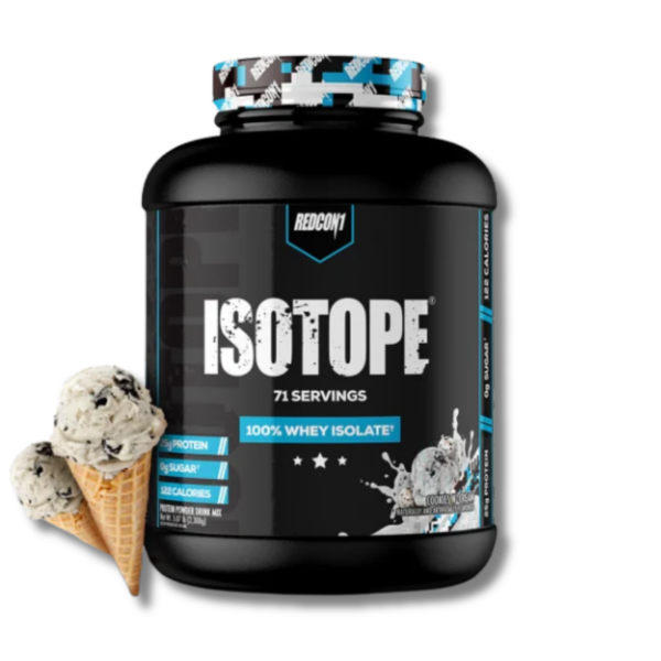 ISOTOPE 100% Whey Isolate - 5.07 lbs / 71 servicios, cookies N' cream