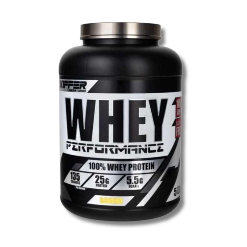 xr:d:DAFkiKqlBnk:3,j:484529082051611636,t:23060202 WHEY Performance - 5 lbs / 67 servicios, banana - Imagen 1