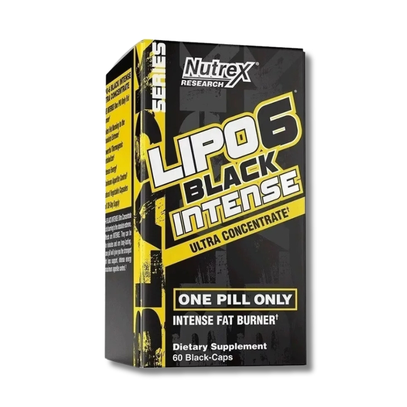 xr:d:DAFsZcOQ6jE:6,j:244720938801889935,t:23082321 Lipo 6 Black INTENSE - 60 caps - Imagen 1