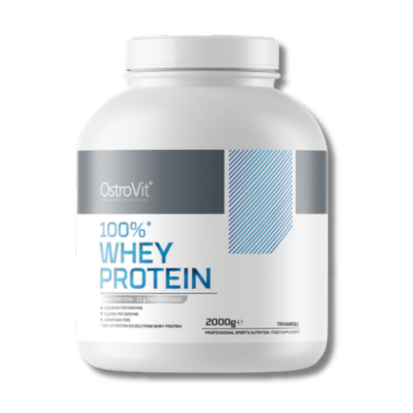 100% WHEY Protein - 2000 grs / 66 servicios, tiramisu