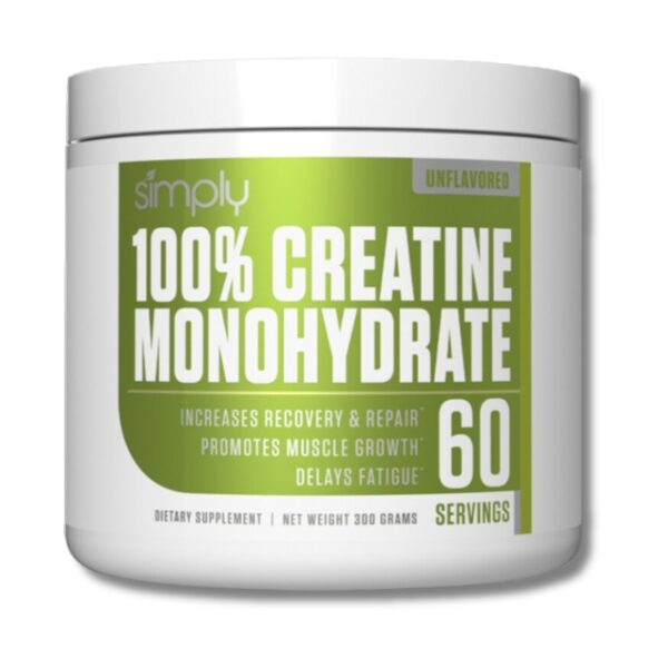 100% Creatine Monohydrate - 300 grs / 60 servicios, unflavored
