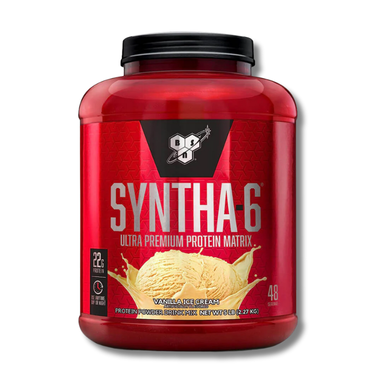 SYNTHA-6-VAINILLA.png SYNTHA-6 Protein Matrix - 5 lbs / 48 servicios, vainilla ice cream - Imagen 1