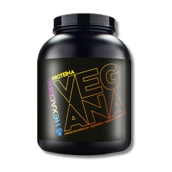 Proteína VEGANA - 5 lbs / 76 servicios, chocolate & avellana