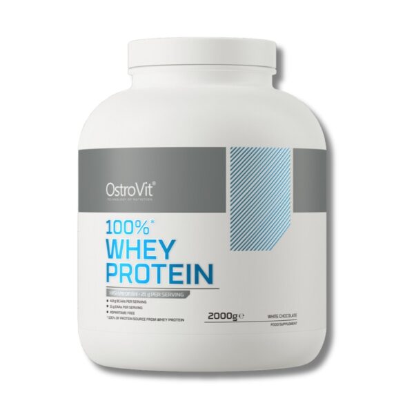 100% WHEY Protein - 2000 grs / 66 servicios, white chocolate